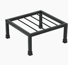 Black Metal Flower Port Stand Sequre Pack Of 5