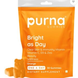 Purna Gummies Vitamin C Orange Zinc For Adults 30 Tablet