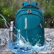 Teal Colour Bag For Office School