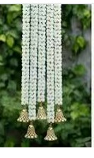 Artificial Mogra Toran Golden Lady For Home Decor Pack Of 4