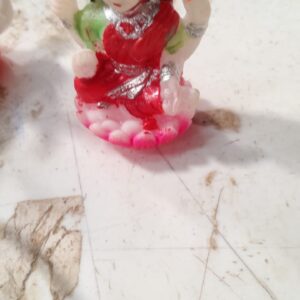 Maa Laxmi Plastic Idol Multicolour