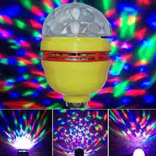 Disco Fs 360 Degree Led Rotating Crystal Light 5 W
