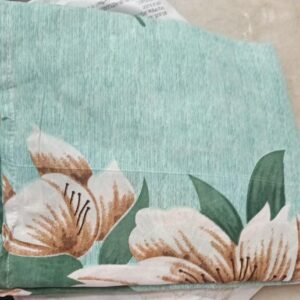 Bedsheet For Single Bed With Pillow Cover Colour Green