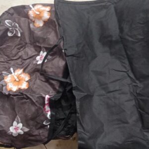 Split Ac Cover Set Of Indoor Outdoor For 1 Point5 Ton Capacity Black Grey