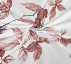 Cotton Blend Double Fitted Elastic Off White And Pink