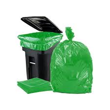 Green Pvc Garbage Bag 30 Pcs Approx Size M