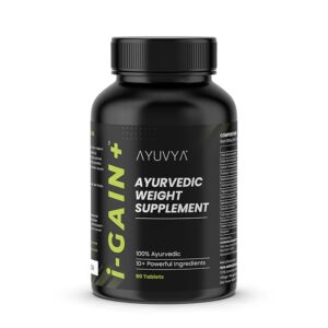 Ayuvia I Gain Weight Gainer Increasing Muscle Mass Strength 60 Capsules
