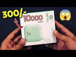 10000Mah Solar Led Power Bank 15W Fast Charging Cables 4 Output Ports 3 Input All Smartphones Devices Of 1