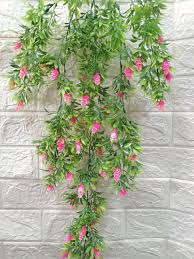 Artificial Hanging Plants Home Decor Indoor Outdoor Hanging Flower H 65 Cm