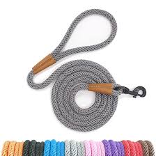 Grey Color 6 Ft X 38 Inches Strong Heavy Duty Comfortable Handle Dog Rope