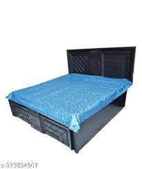 Sky Color Pvc Double Bed Sheet