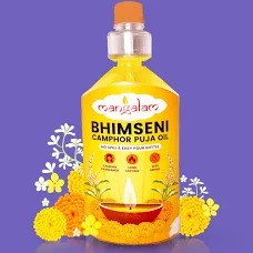 Mangalal Bhimseni Camphor Puja Oil 900 Ml