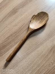 Oak Wood Brown 8 Inch Wooden Ladle