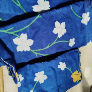 Blue Colour Double Bedsheet With 2 Pillow Cover