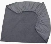Fitted Double Bedsheet Grey 72 By 72