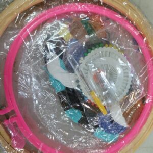Complete Starter Kit For Beginnersdiy Embroidery Set With 3 Hoops