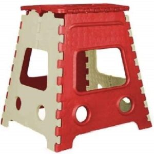 Glossy Finishing Polypropylene Folding Stool