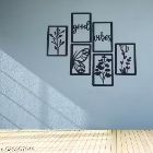 Wooden Wall Decor Elegant Mdf Floral Wall Hanging Living Room Bedroom Gifting