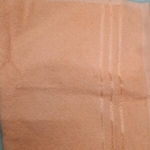 Orange Color Hand Towel Set Of 2 Pcs
