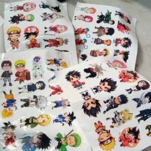 Anime Sticker For Kids 60 Stickers