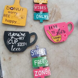 Cute Fridge Magnets For Home Magnetic Stickers For Refrigerator 5 Pcs