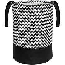 Black Non Woven Laundry Basket Bag