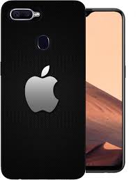 Back Cover For Oppo A12 Mobile Back Cover Black