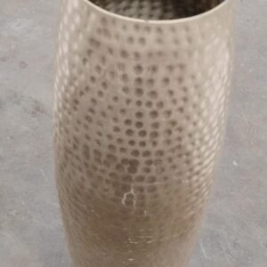 Golden Color Metal Large Hammer Flower Pot