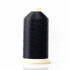 Black Color Polyester Corespun Thread