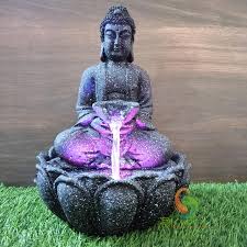 Buddha Water Fountain For Home Office Living Room Decor