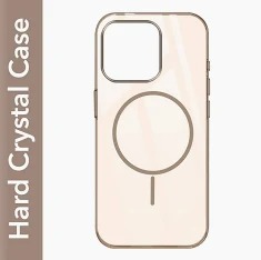 Iphone 15 Pro Max Transparent Lite Brown Mobile Cover