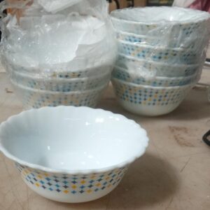 Larah By Borosil Helena Veg Bowl Set 10 Pcs