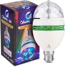 35 Watt Led Rotating Light Rgb Disco Party Crystal Ball Lights Effects