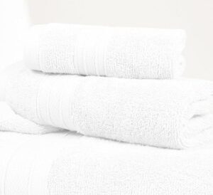My Trident Wash Towel White Pack Of 3 Size 30X30 Cm