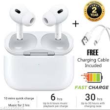 True Wireless Bluetooth Earphones With 5 6 Hours Of Playtime White