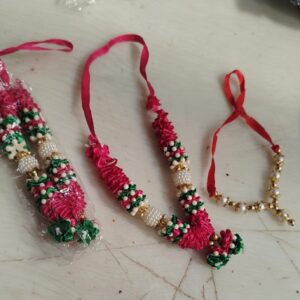 Mala For Pooja Decoration Photo Frame 5Pcs