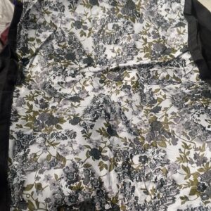 Black Printed Split Ac Cover Indoor