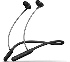 Bluetooth Wireless Neckband In Ear Earphone Black
