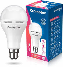 Crompton Emergency 12 W Led Bulb Base B22 Cool Daylight