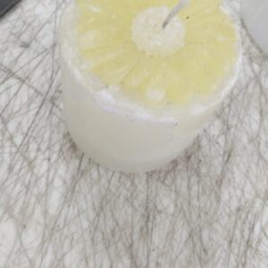 Multicolor Paraffin Wax Pillar Candle
