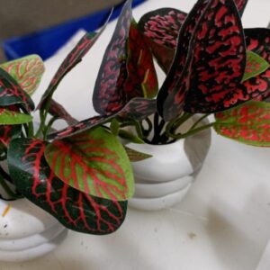 Artificial Pot Green Colour Pack Of 2