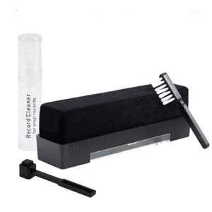 Claw R04A Vinyl Cleaning Kit 4 In 1 Velvet Brush Cleaner Small Brush Carbon Fiber 10 Ml