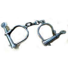 Heavy Duty Mild Steel Made Indian Handcuff For Police