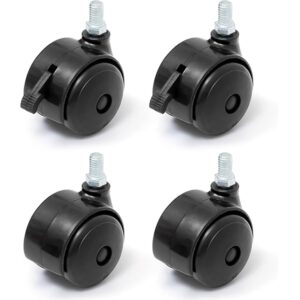 Black Colour Walker Wheels Pack Of 4