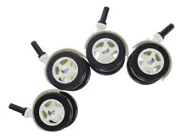 4Pcs Baby Walker Wheels Silent Baby Walker Replacement