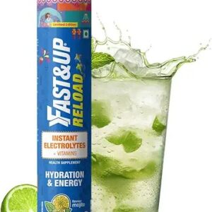Fastup Reload Low Sugar Energy Drink Instant Drink Mojito Flavour Tablet 20N