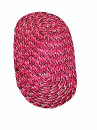 Versatile Fancy Doormat Cotton Doormat Pink Colour Pack Of 6