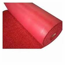 Door Mat Red Colour 12 Mtr Roll