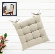 Chair Cushion Pad Cream Colour