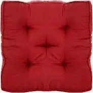 Chair Cushion Pad Maroon Colour